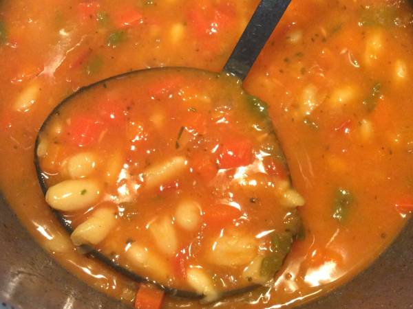 Judías blancas estofadas rápidas - Preparación paso 3