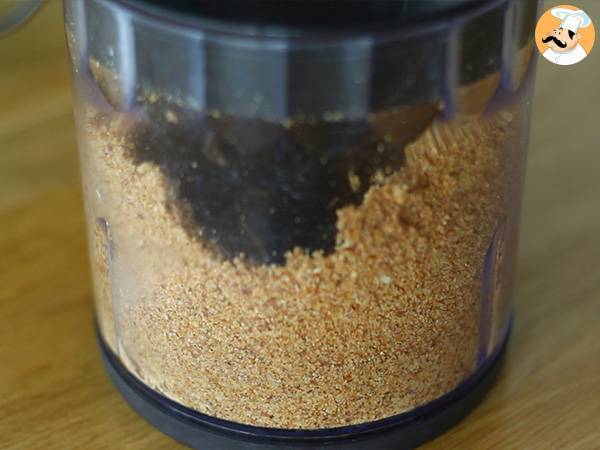 Paris Brest, choux con crema de praliné - Preparación paso 7