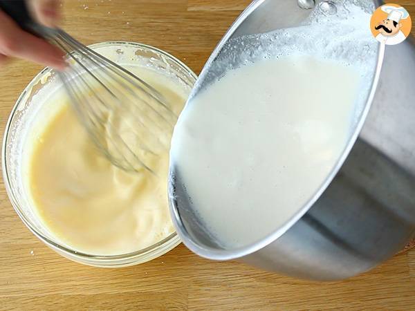 Paris Brest, choux con crema de praliné - Preparación paso 9