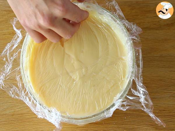 Paris Brest, choux con crema de praliné - Preparación paso 10