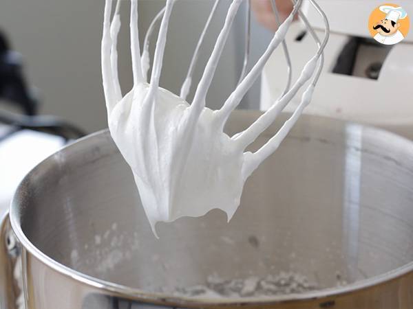 Piruletas de merengue coloridas - Preparación paso 2