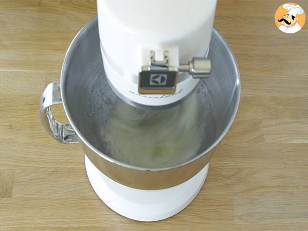 Árboles de Navidad merengue - Preparación paso 1