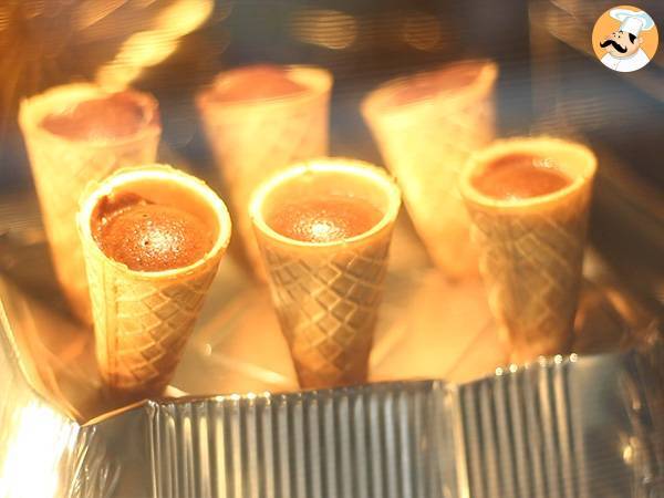 Brownie sorpresa de Navidad - Preparación paso 4