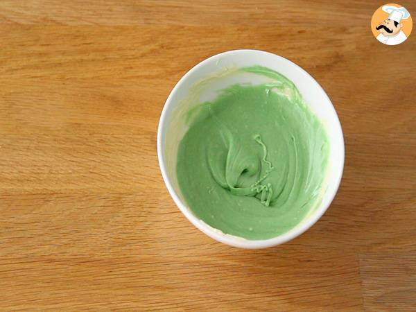 Brownie sorpresa de Navidad - Preparación paso 5