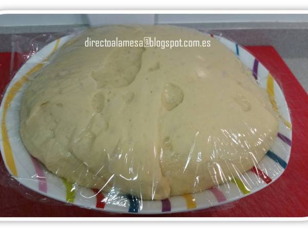 Pan de leche en plum cake - Preparación paso 2