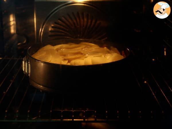 Pastel de patatas y queso raclette - Preparación paso 7