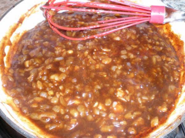 Pollo con vinagre balsámico y miel (de los sorprano) - Preparación paso 5