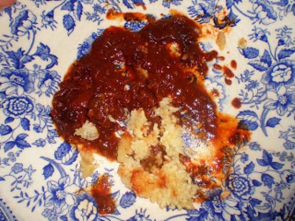 Pollo al chipotle con arroz y cilantro - Preparación paso 4