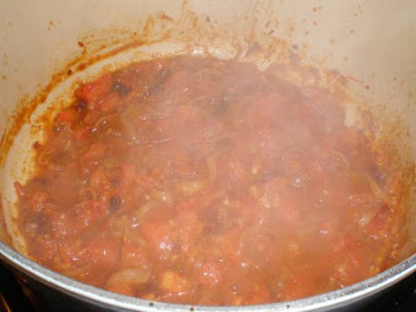 Pollo al chipotle con arroz y cilantro - Preparación paso 8