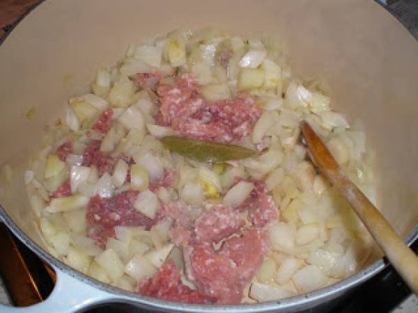 SOPA ITALIANA DE BODA - Preparación paso 3