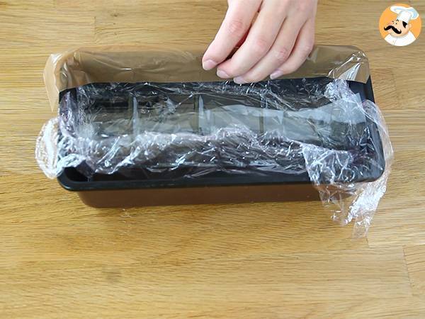 Tronco de Navidad de Ferrero Rocher - Preparación paso 1