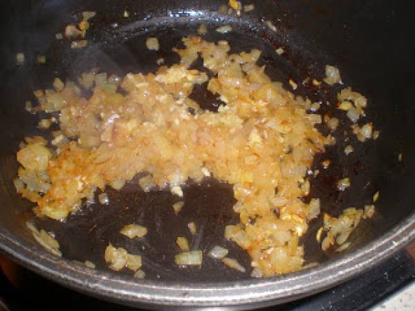 Fesejan, , plato persa de pollo - Preparación paso 2