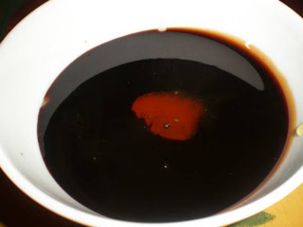 Fesejan, , plato persa de pollo - Preparación paso 5