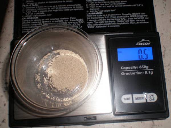 Pan persa (amasado en panificadora) - Preparación paso 2