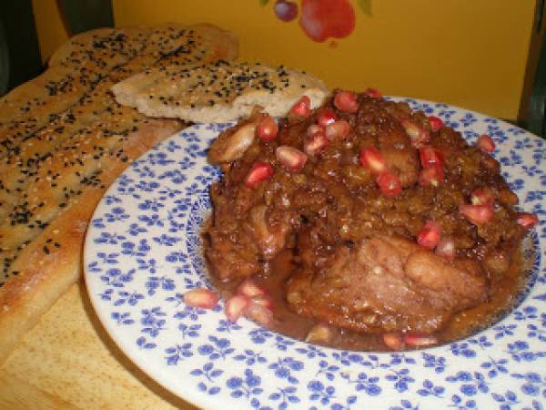 Pan persa (amasado en panificadora) - Preparación paso 14