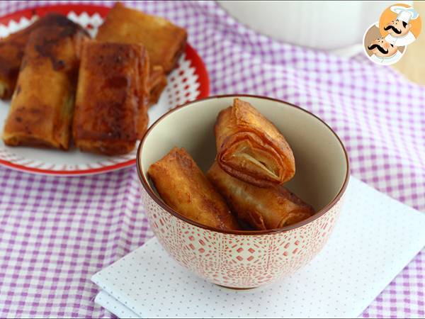 Crujientes de plátano fritos - Preparación paso 6