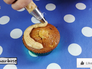 Cupcakes de turrón | Cupcakes navideños - Preparación paso 13