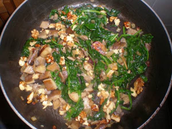 Silla de cordero rellena al horno - Preparación paso 3