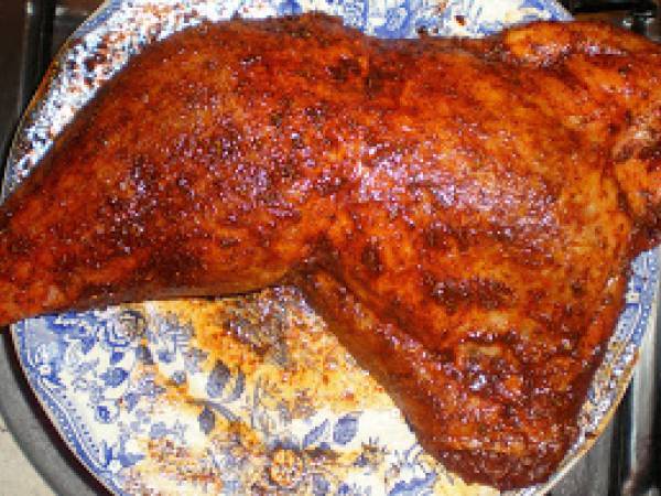 Jamón de pavo curado - Preparación paso 9