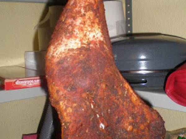 Jamón de pavo curado - Preparación paso 14