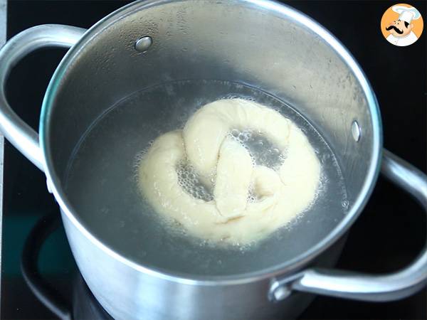 Bretzels, pretzels alemanes caseros - Preparación paso 6