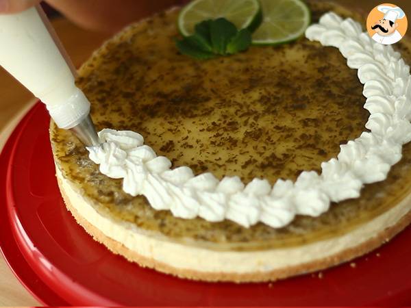 Cheesecake de Mojito refrescante - Preparación paso 11