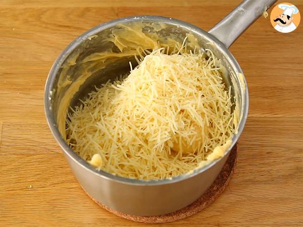 Bolitas de queso para el aperitivo - Preparación paso 1