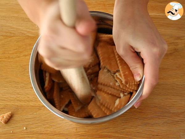 Salchichón de chocolate, charcutería dulce - Preparación paso 2