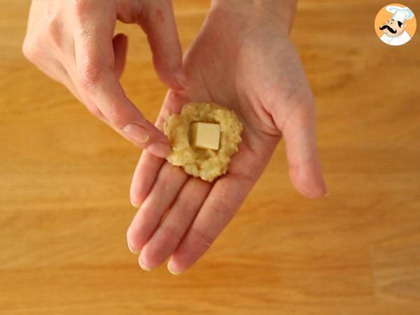 Croquetas de queso raclette y patata - Preparación paso 3