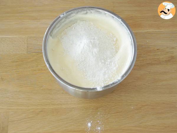 Brazo de gitano de nutella - Preparación paso 2