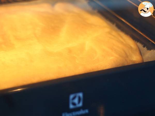 Brazo de gitano de nutella - Preparación paso 3