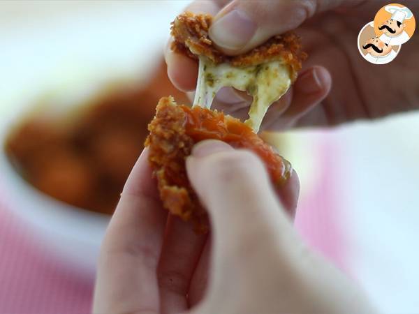 Tomates cherry crujientes para aperitivo - Preparación paso 5