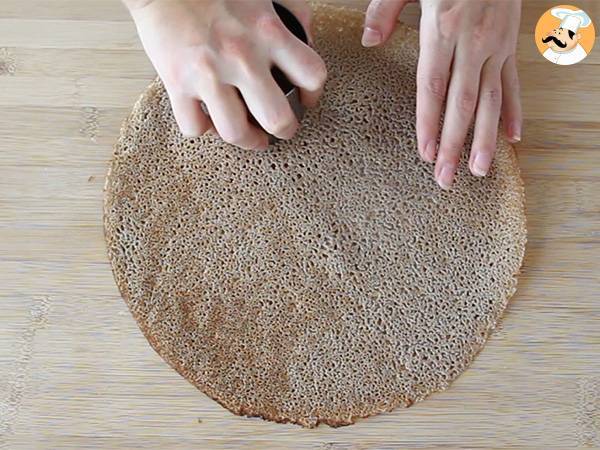 Milhojas de queso fundido y patata - Preparación paso 1