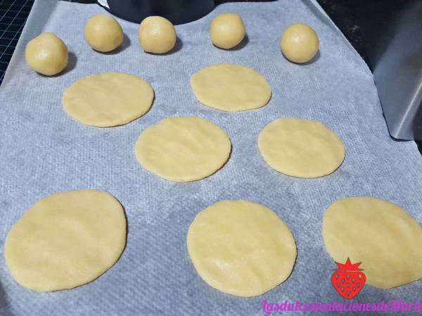 Galletas de Pipas y Piñones - Preparación paso 2