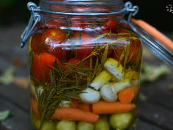 Cómo hacer conserva de vegetales casera - Preparación paso 1