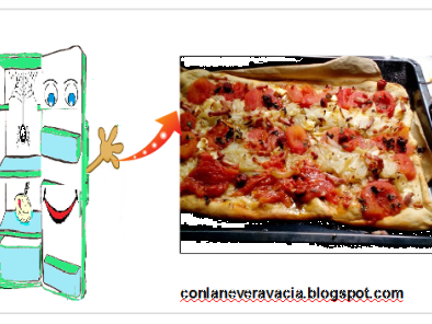 Coca de tomate de nuestro huerto - Preparación paso 4