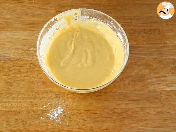 Bizcocho sorpresa para San Valentín - Preparación paso 1