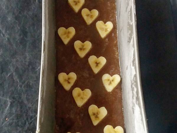 Pan de Plátano con costra de caramelo - Preparación paso 1