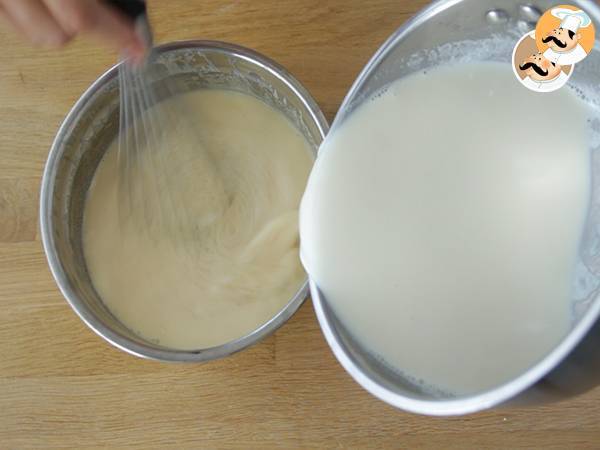 Crema catalana tradicional deliciosa - Preparación paso 3