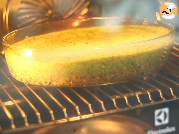 Pastel vegano de tofu, calabacín y patatas - Preparación paso 7