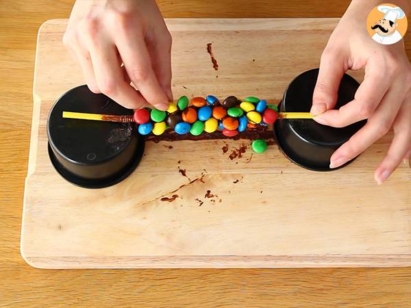 Gravity cake, Tarta gravedad - Preparación paso 3