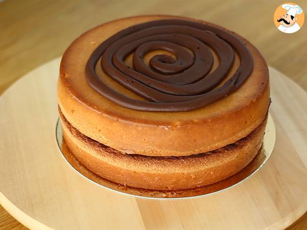 Gravity cake, Tarta gravedad - Preparación paso 6