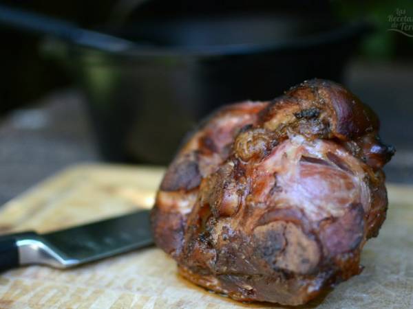 Cómo hacer codillo a baja temperatura - Preparación paso 2