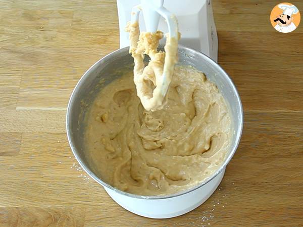 Pan de plátano, banana bread - Preparación paso 4