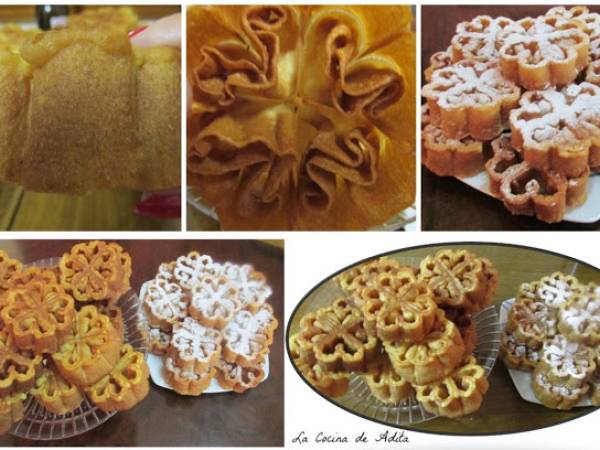 Flores de sartén extremeñas - Preparación paso 3