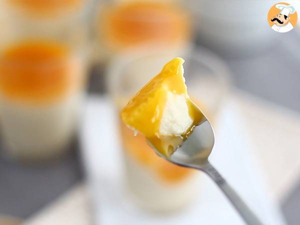 Panna Cotta vegana y sin lactosa de coco y mango - Preparación paso 5