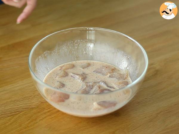 Pollo crujiente como en KFC - Preparación paso 2