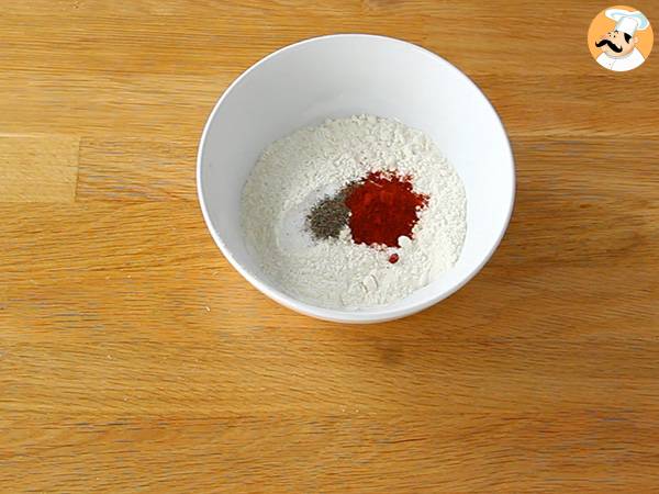 Pollo crujiente como en KFC - Preparación paso 4