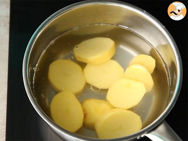 Pastel de patata - Preparación paso 1