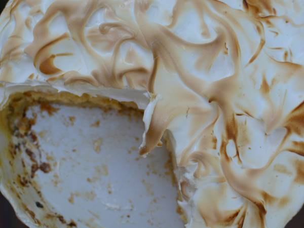 Tarta de limón merengada - Preparación paso 2